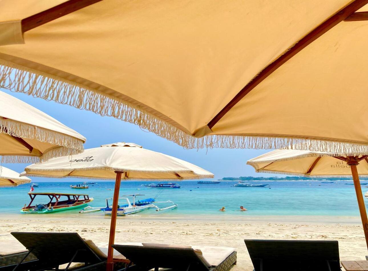 Blu D'Amare Hotel Gili Trawangan Bagian luar foto